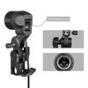 Studio Photography Umbrella Kit with 33 Inch White Umbrellas * 2 + 2M Metal Tripod Stands * 2 + E27