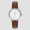Toleuso T41L-F-Ssbr The Classic Quartz 28Mm Women'S Leather Watch