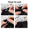 New U-Shaped Pearl Brooch Fixed Straps Anti Slip Hijab Clips Adjustable Collar Clip DIY Sewing Brooches Scarf Fastening