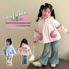 Girls' Fashionable Bow Hooded Jacket 2025 - Casual Outerwear for Little Girls