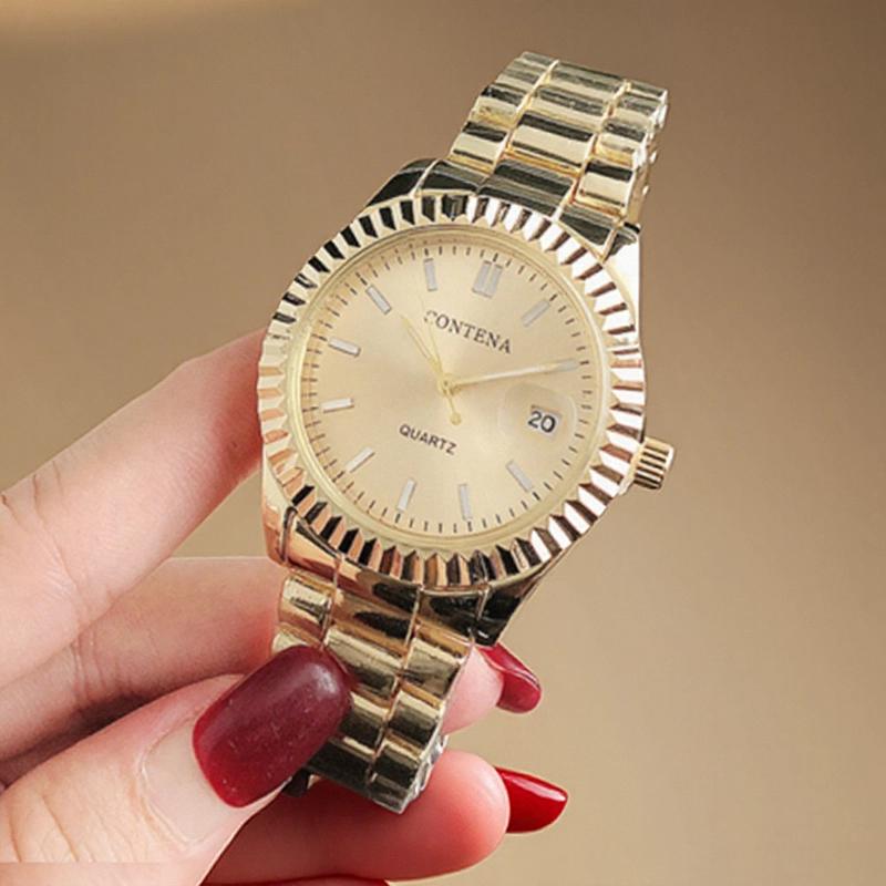 High End Luxury Brand Woman Watch Simple Fashion Stainless Steel Ladies Watch Elegant Dress Women's Wristwatch Clock Gift Reloj
