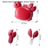 Creative Crab Claw Multi-functional Stainless Steel Bottle Opener with Magnetic Fridge Mount for Kitchen And Bar Decor