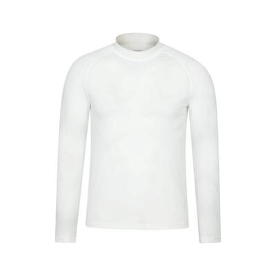 Mens Plain Long-Sleeved Rash Top