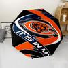 Chicago Bears logo Print Automatic Umbrella, 8 Rib Iron Frame, Plastic Handle, Suitable for Outdoor Travel &Daily , Ideal Gift