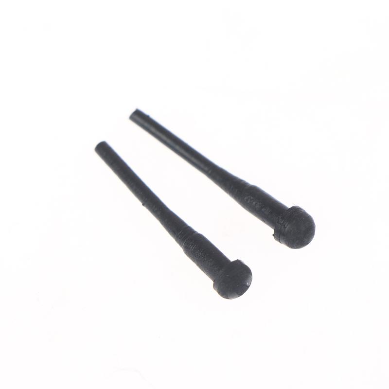 20 Peças 4mm Amortecedor Silenciador de Borracha Preto Para Tesouras de Cabelo Tesouras de Barbeiro Rolha de Reposição Almofada Durável Para Tesouras e Tesouras