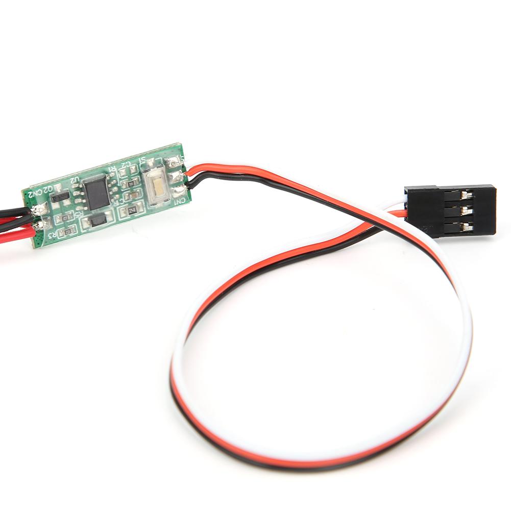 RC Model LED Headlight Plastic Accessory for TRX4 SCX10 1 10 Crawler Overland Car