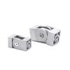 1 stk 2020/3030/4040 Sinklegering/Aluminiumsprofil Levende Hengselbeslag Rettvinklet Fleksibel Svingleddkobling