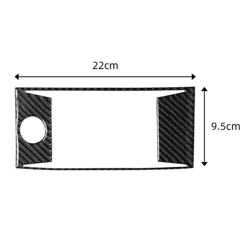 1 PCS Central Console Panel Cover Trim Automotive Supplies Carbon Fiber Color For Honda Accord 2013-2017 Type B