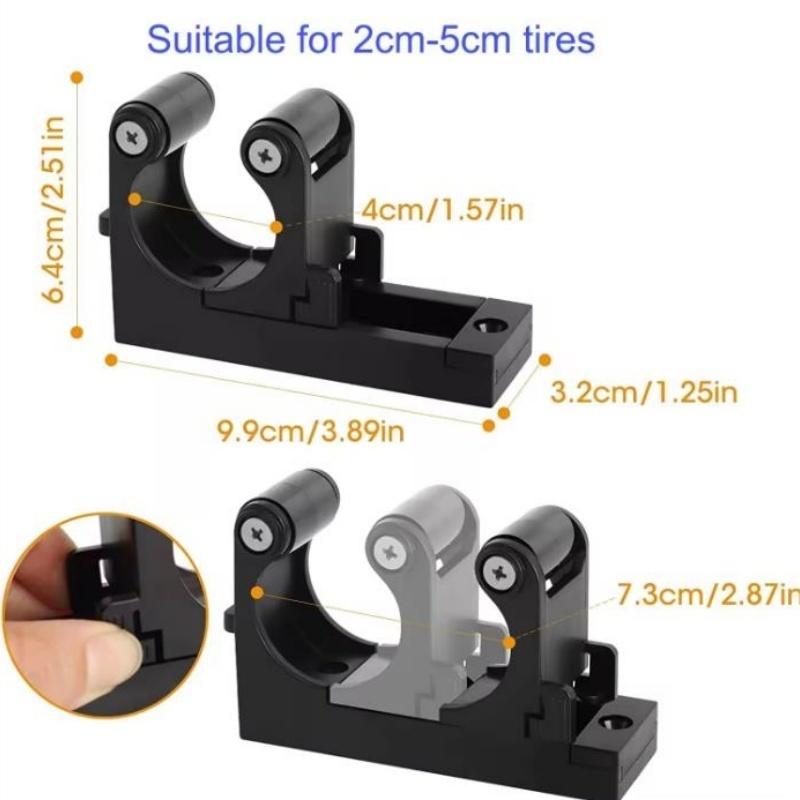 Bicycle Stand Parking Hook Tire Clamp Garage Organizer Wall Mount Clip Buckle Road MTB Bike Hanger Support Bracket Rack Storage