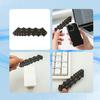 Round Corner Size Measurement Tool 3D Number Display Heavy Duty Portable Professional Accurate Corner Radius Gauge Measuring Tools
