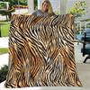 Tiger Print Pattern Beast Blanket,Flannel Blanket Throw Blanket,Child Warm Blanket for Home Living Room Bedroom Beds Sofa Picnic