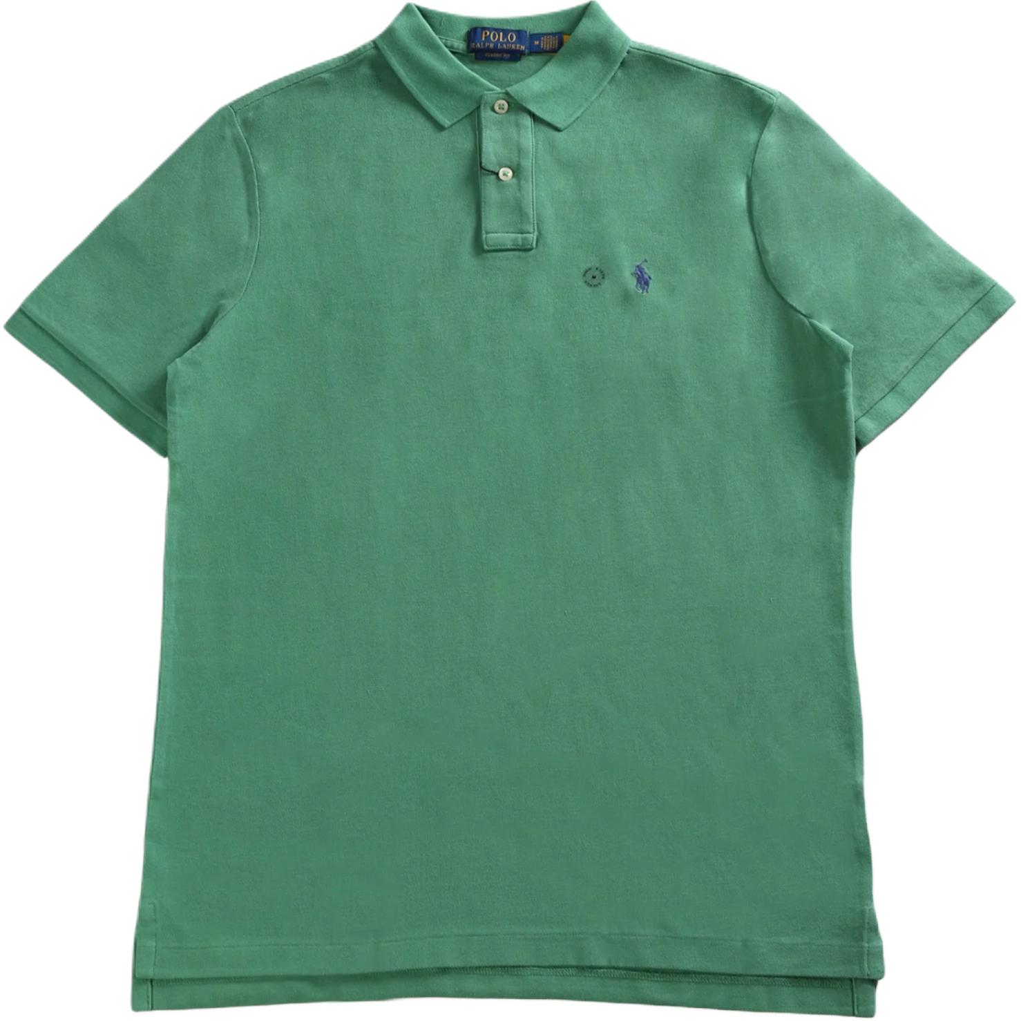 

Поло Ralph Lauren с вышивкой логотипа Мужские топы Зеленый 710534735-450 L