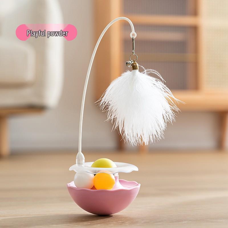 Kitty Jitter Sparrow: USB Rechargeable Interactive Cat & Dog Toy for Boredom Relief