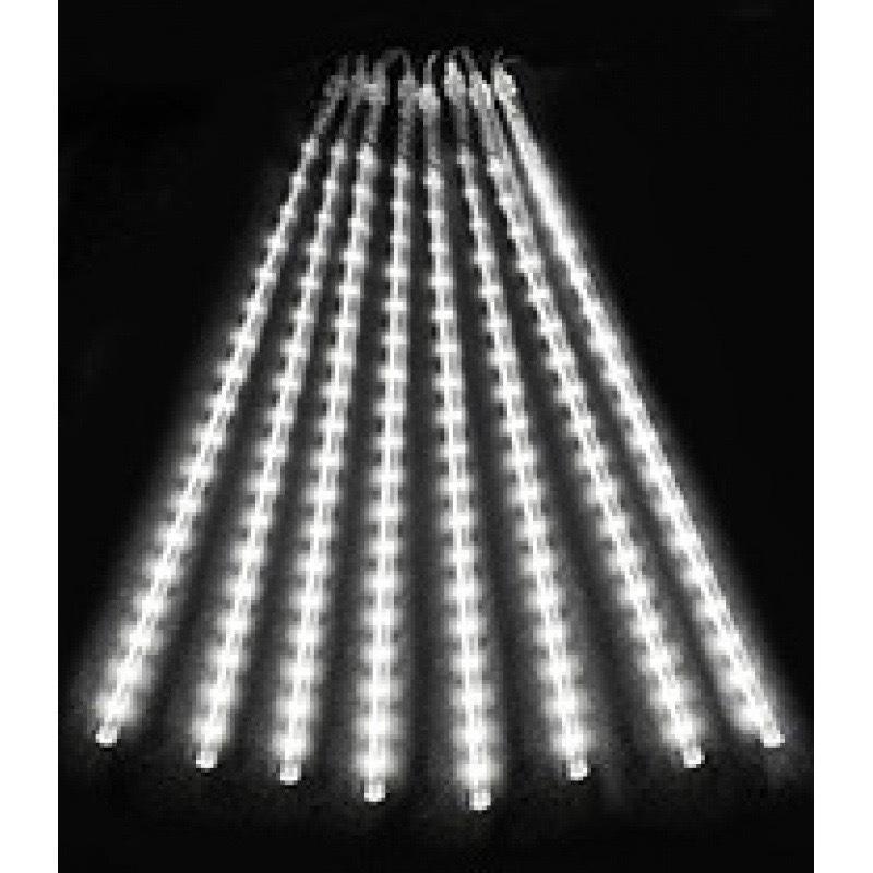 Waterproof LED Meteor Shower String Lights – Flashing, Colorful Christmas Decoration for Trees and Streets