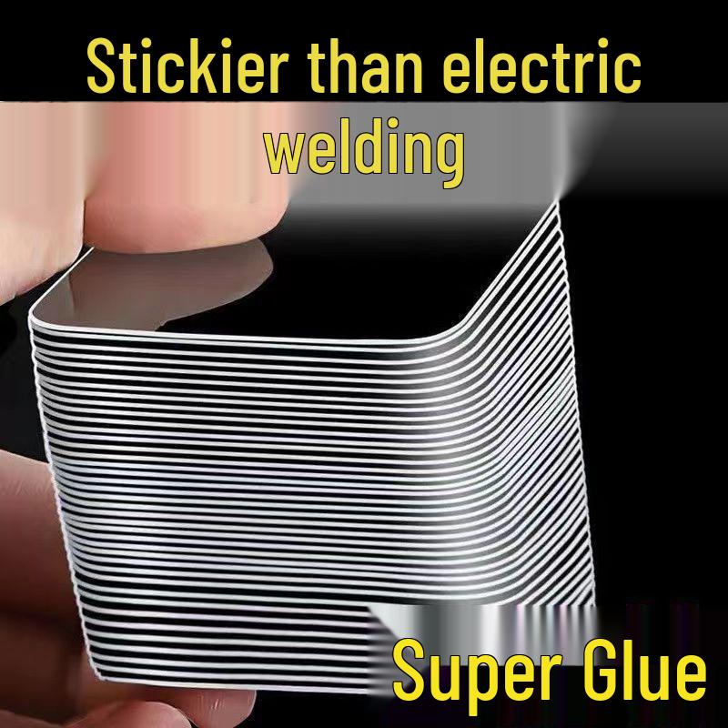 Transparent Thickened Nano Double-Sided Adhesive Tape - High Viscosity, Traceless, Waterproof Acrylic
