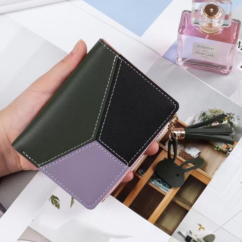 2023 Women's Tassel Zipper Wallet: Small Coin and Card Holder