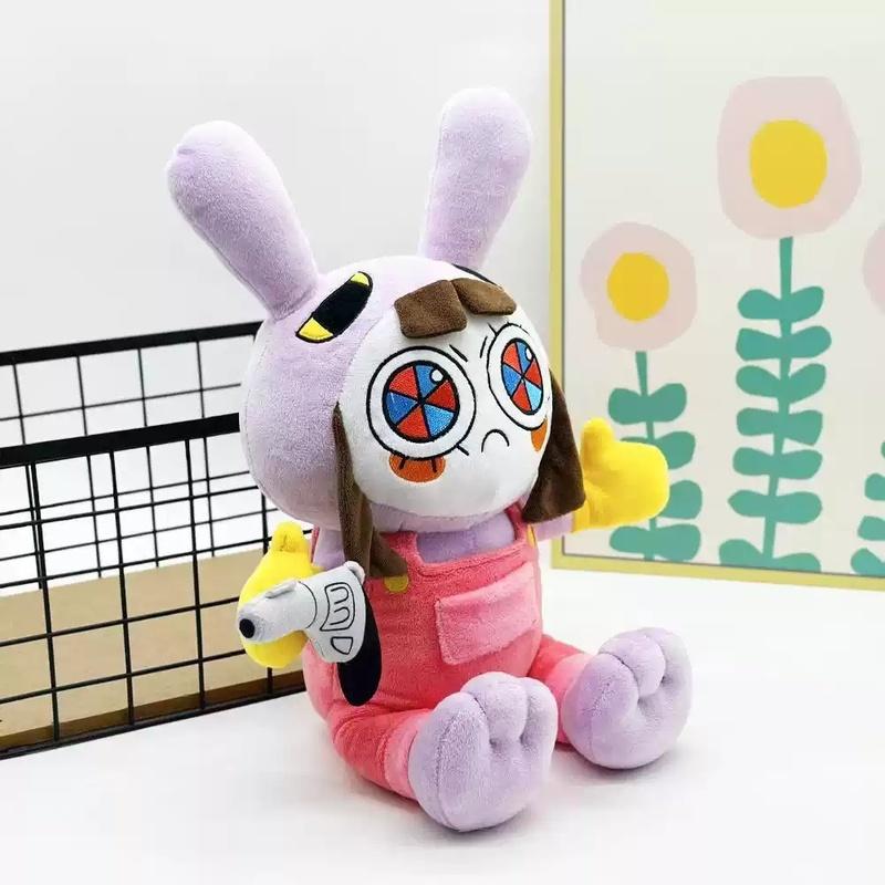 Manyajiapin Maid Jax Plush The Amazing Digital Circus Stuffed Doll Soft Plush Toy Home Decoration Gift For Animation Fans