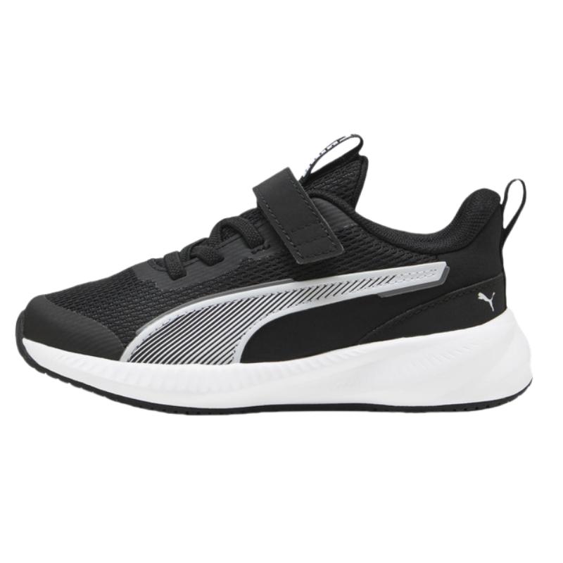 Puma Flyer 3 Ac Ps Comfortable Low Top Kids Running Shoes Kids Running Shoes Black White 401527-01
