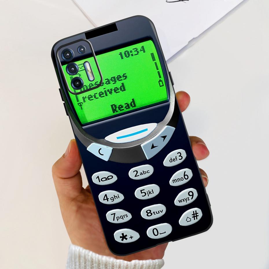 För Motorola Moto G9 Plus Fodral Mode Design Mjukt TPU-skydd För Motorola Moto G9 Power MOTO G9Plus Svart Silikonstötfångare