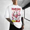Dragon Ball Z "Majin Buu All Forms" Anime Black Oversized T-Shirt Oversized Streetwear Pop Rock Concert Fan Merch T-Shirt