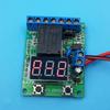 DC 12V 24V Digital Voltage Control Relay Module Relay Switch Control Board Module LED Voltmeter Charging Discharge Monitor