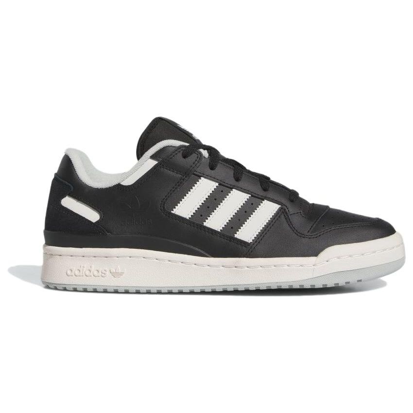 Adidas Forum Low Black Orbit Grey Men Sneakers Core-Black Wonder-Silver IE7218