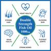 Carbamide Forte Double Strength Fish Oil 1000mg Omega 3 Supplement 120 Capsules 250g