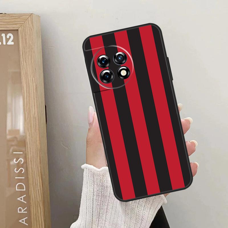 Milan Stylish Stripe Design Case For OnePlus 12 11 9 10 Pro 9RT 10T 10R 12R OnePlus Nord 2 CE 3 Lite CE4 N10 N20 Cover