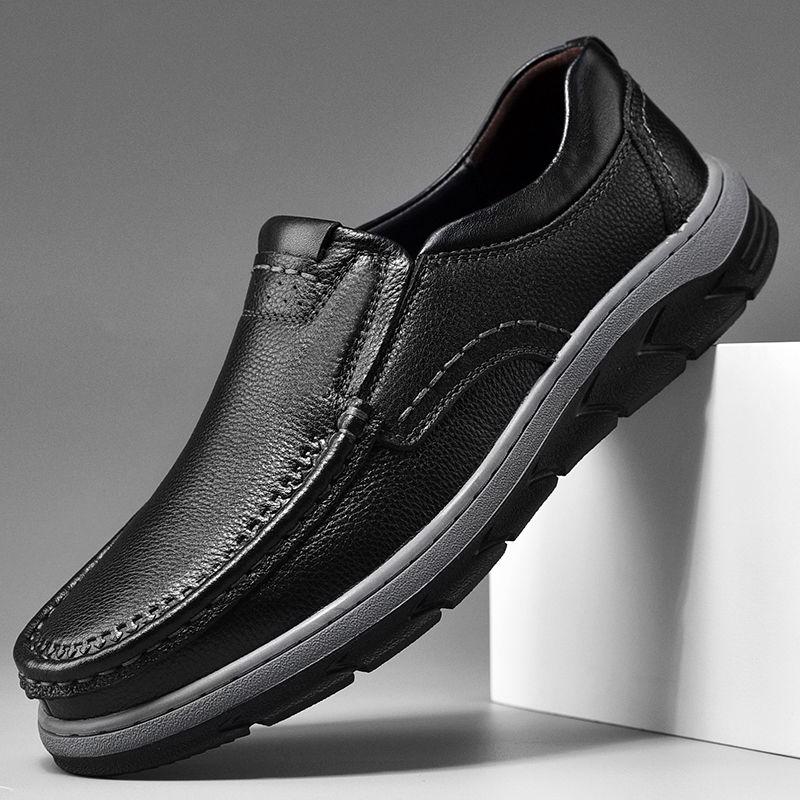 

Новые мужские кожаные повседневные туфли без шнуровки 44