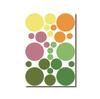 Colorful Polka Dot Stickers for Kids' Journals and DIY Albums