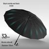 16-Bone Windproof Heavy-Duty Long-Handle Umbrella