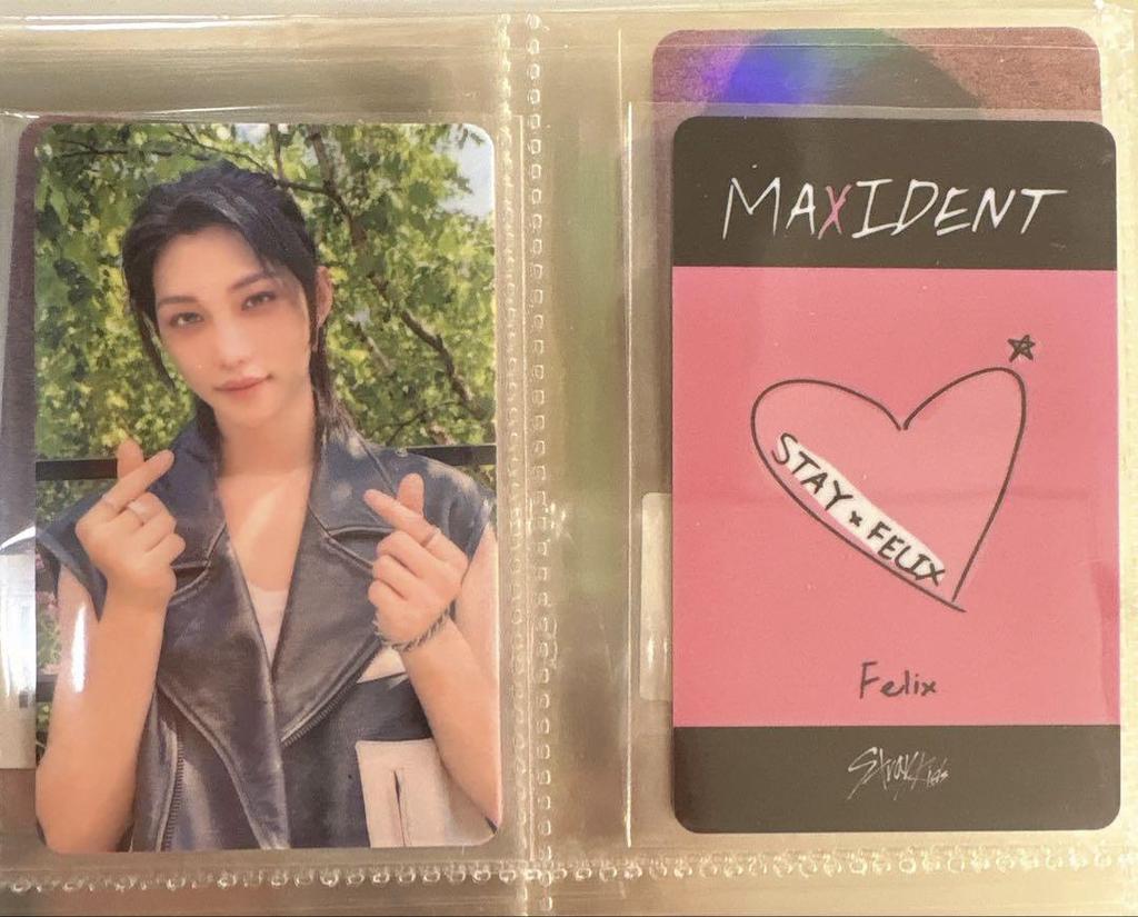 [USED] Stray Kids MAXIDENT Store Bonus Trading Card Felix Sawe Seoul Concert