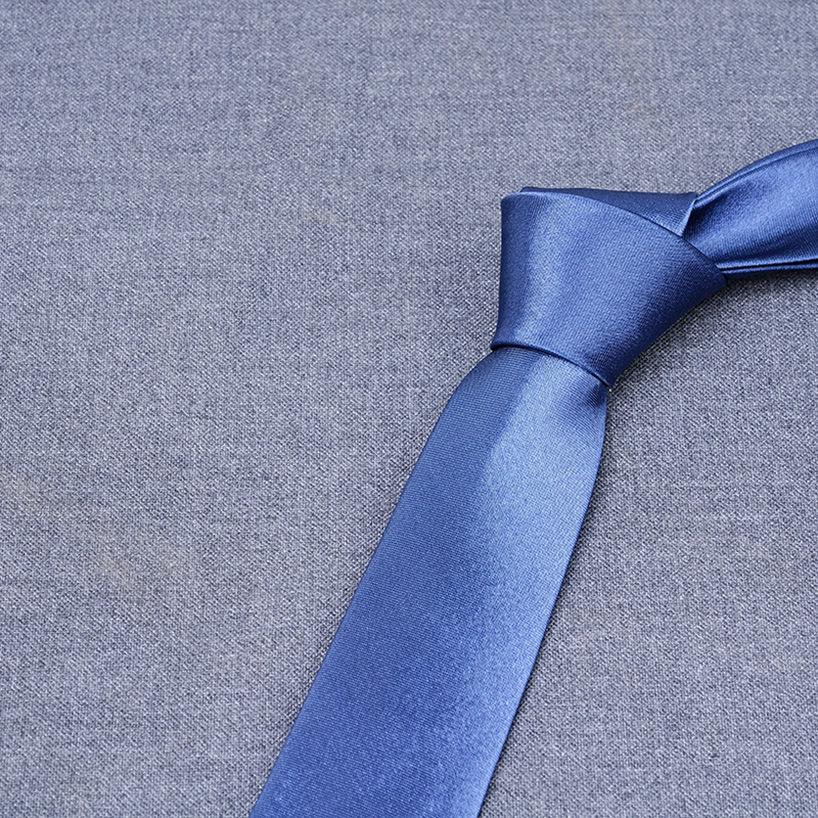 8cm Jednobarevná Polyesterová Hedvábná Pánská Kravata, Více Barev k Dispozici pro Business nebo Neformální Nošení