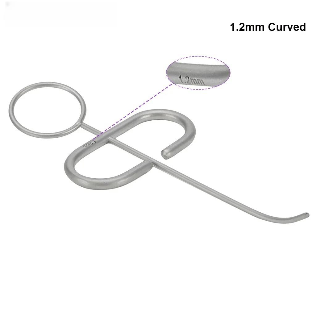 1 Pc Dental MTA Plugger Applicator Bone Implant Collector Powder Meal Conveyors Teeth Filling Syringe Carrier Straight/Curved Head
