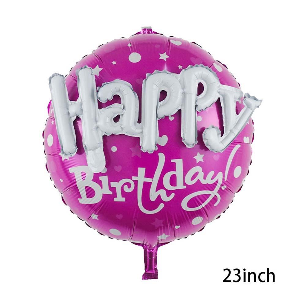 Premium Happy Birthday Aluminum Foil Balloons Ideal For Memorable Celebration Events