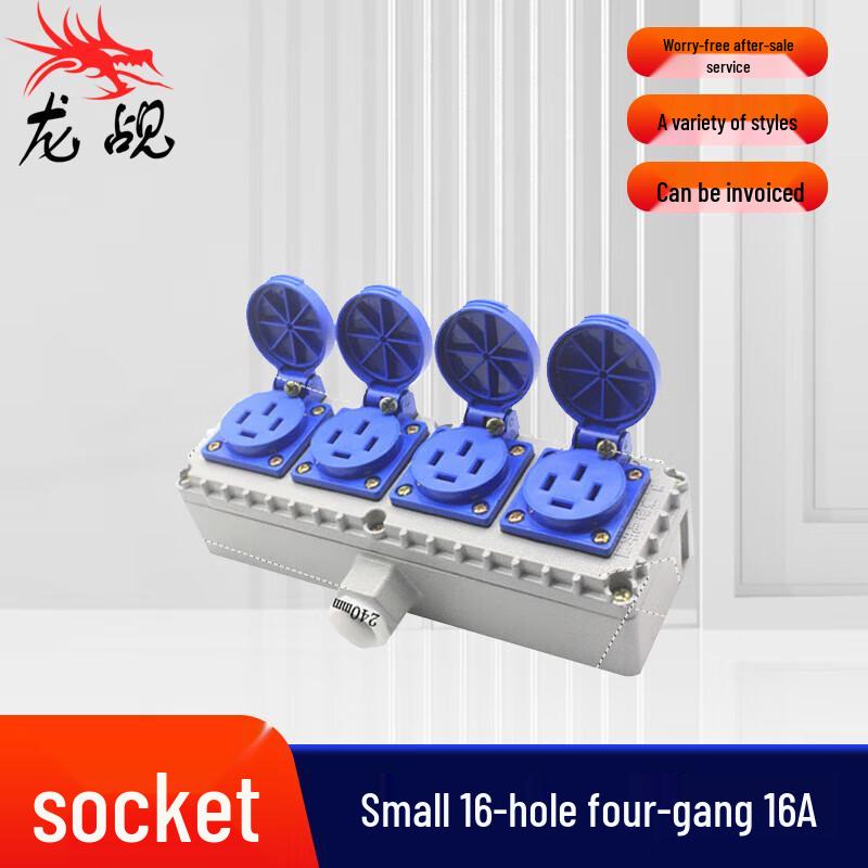 

Industrial Explosion-Proof Wall-Mounted Switch Socket