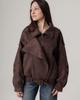 Women's Jacket 266205 S Brown Velour