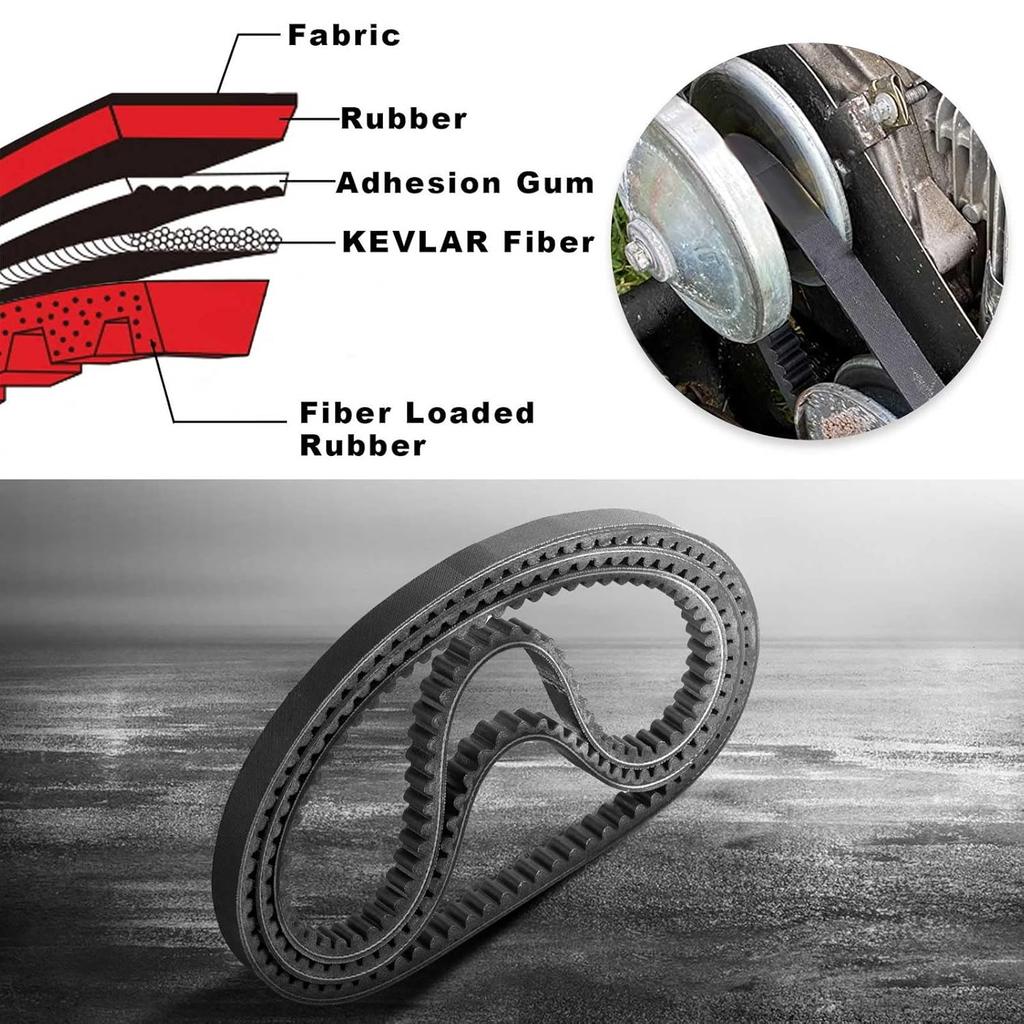 3 Pack Of Drive Belt For 30 Series Go Kart Torque Converter Drive Belt Replaces Manco 5959 / Comet 203589