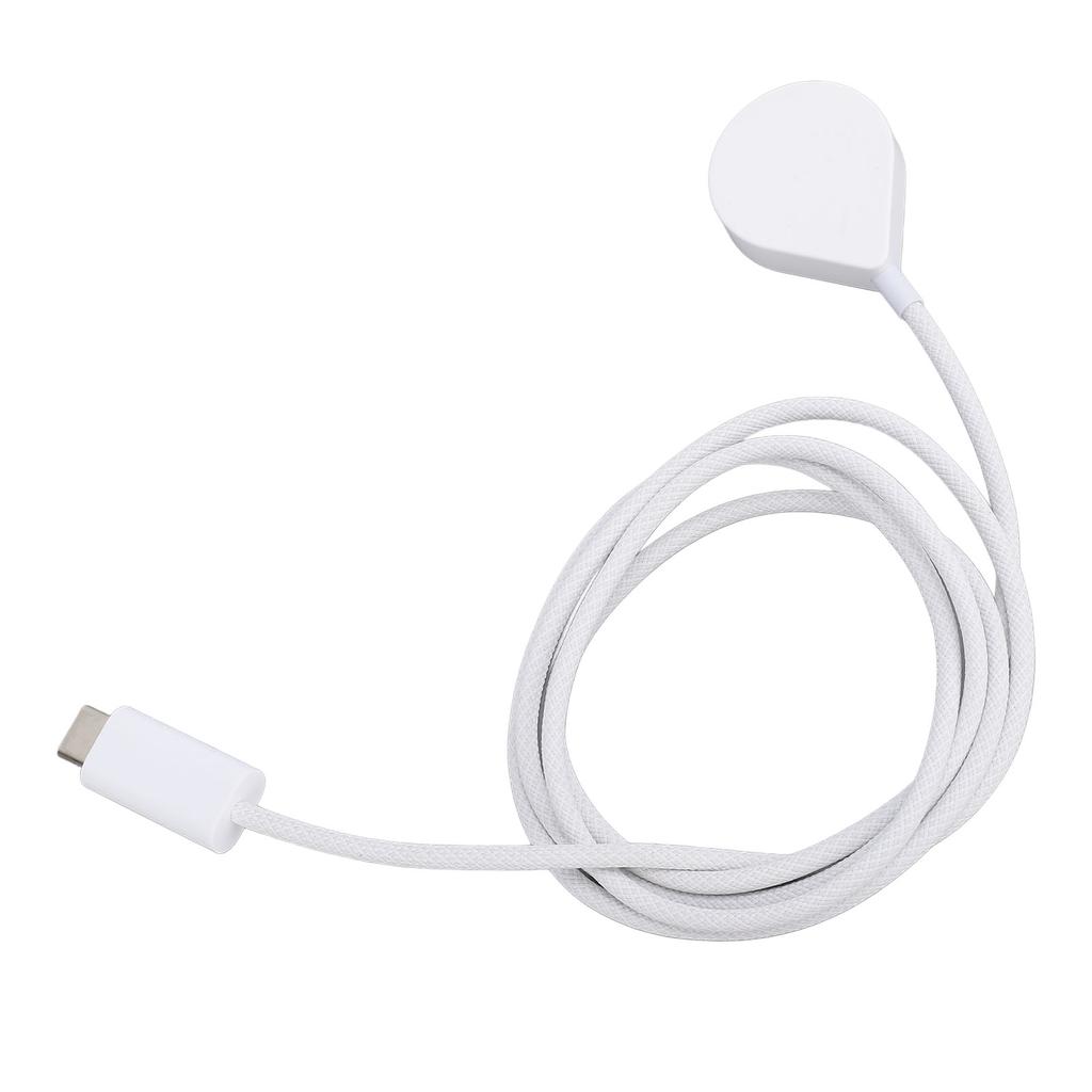 Watch Portable Magnetic Charging Dock Wireless Fast Charger Stand Holder Type C Braided Cable for