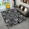 Bohemia Mandala Geometric Area Rug,Carpet Rug for Home Living Room Bedroom Sofa Doormat Kitchen Decor,Kid Non-slip Floor Mats