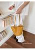Women's High-End Woven Bucket Bag – 2026 Summer Collection: Chic, Versatile, and Perfect for Commuting