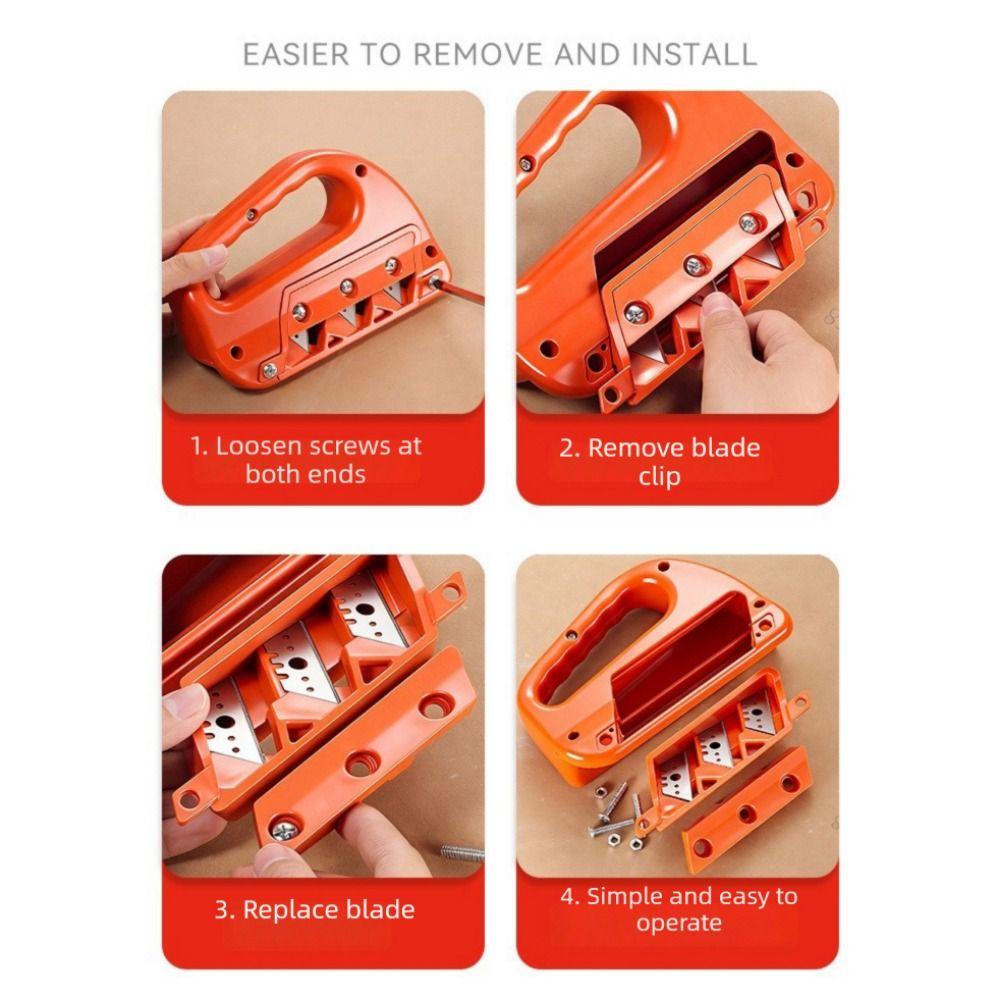 Precise Chamfering Hand Tool Plasterboard Cutter Drywall Edge Chamfering Tool Fiberboard