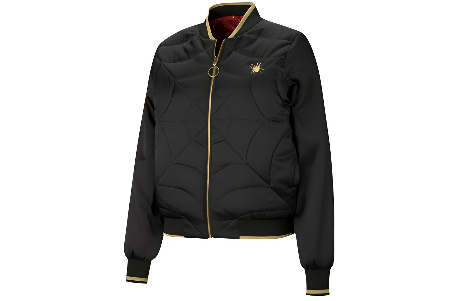 PUMA Puffer Jackets Women s Black Stand Collar Moderate Reversible 598789-01 S