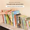 Transparent Picture Book Organizer for Students and Children