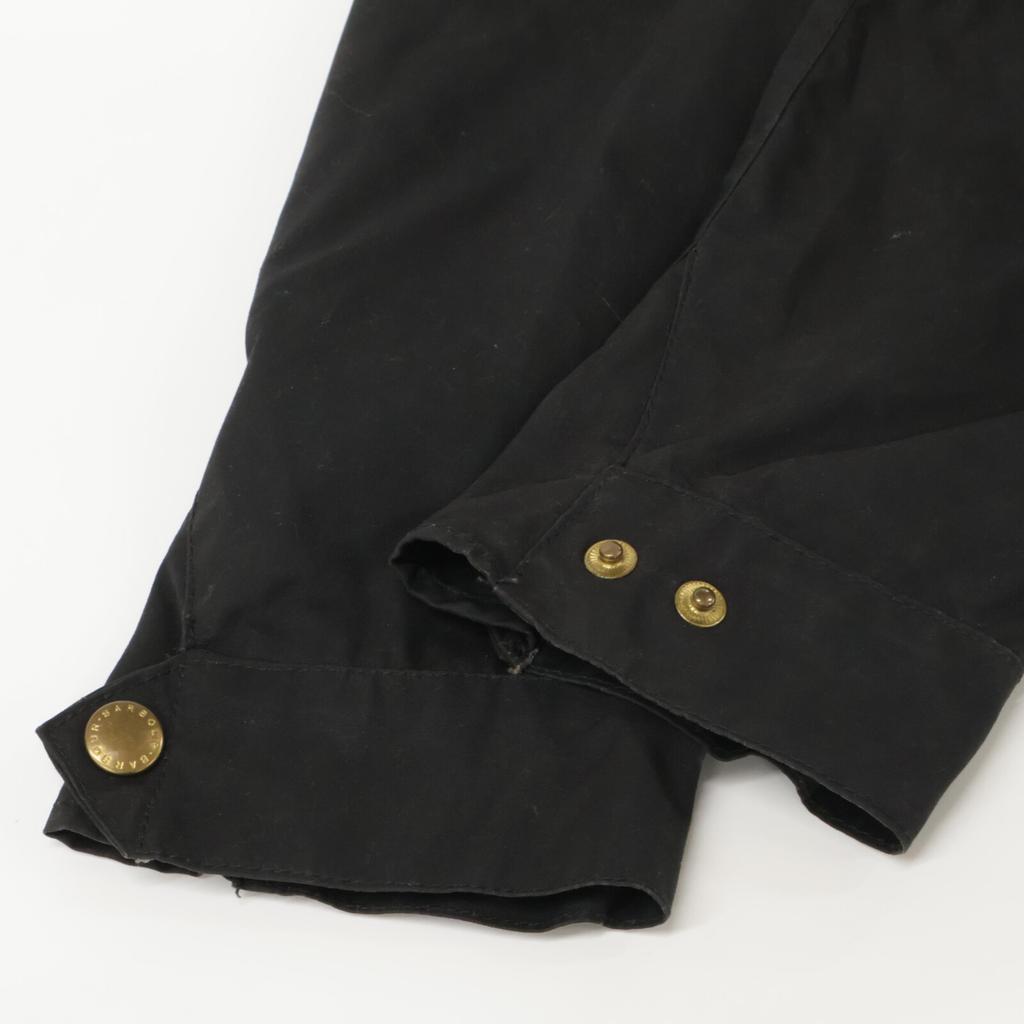 Barbour MWX0004 BK51 International Black Oiled Jacket Jacket Not written blackUsed