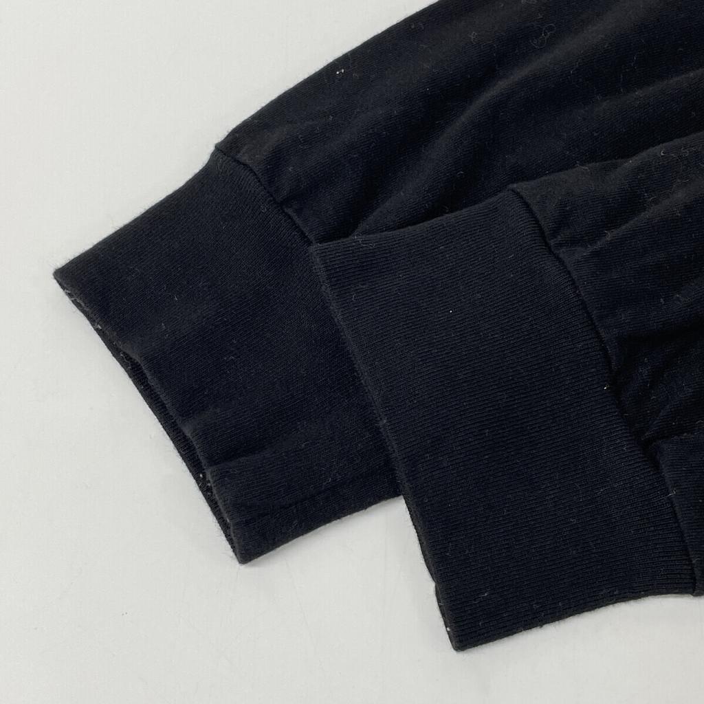 DIOR 413J642A0817 Black 24 Stainless Steel Cotton Multicolor Logo Long Sleeve T-Shirt tops M blackUsed