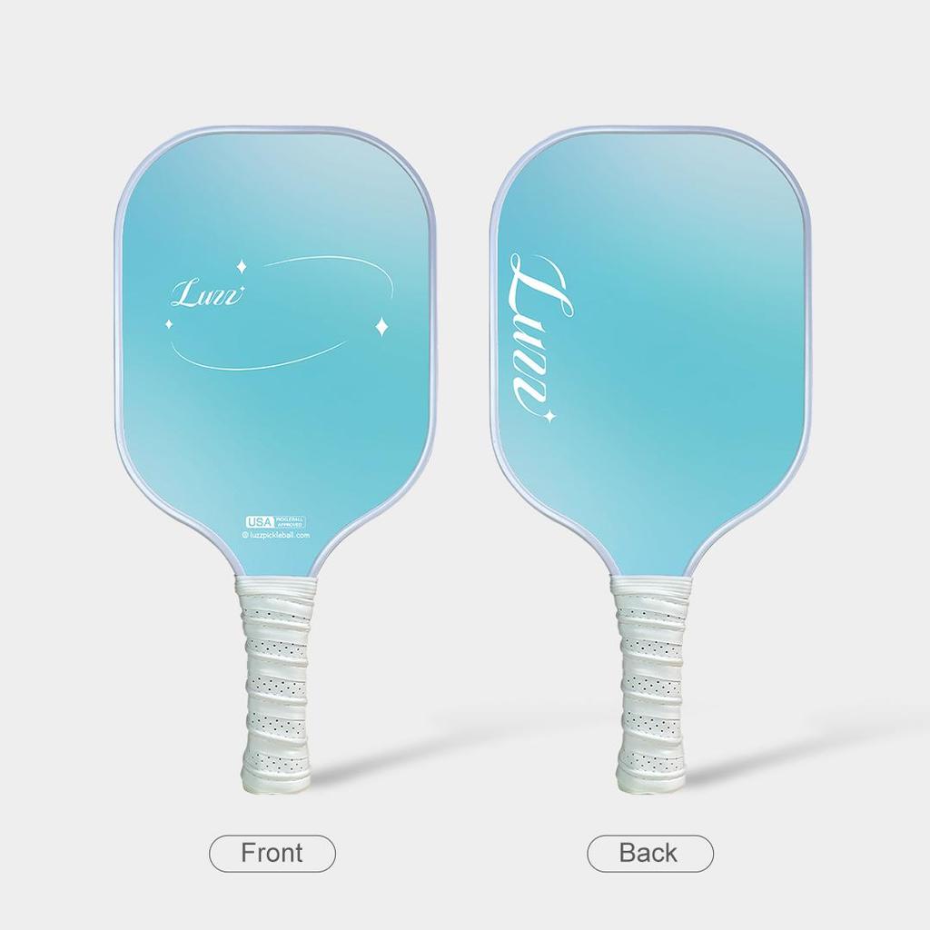 Luzz T700 Carbon Fiber Pickleball Paddles Sandblasted Surface USAP Approved Pickle Ball Rackets for All Skill Level