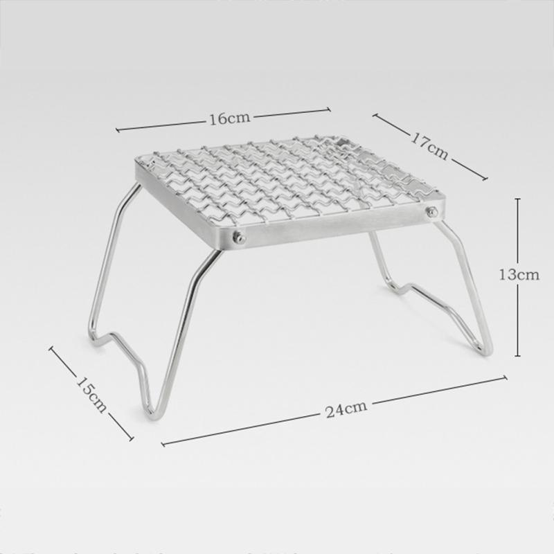 Многофункциональный складной гриль для костра, портативный гриль из ...