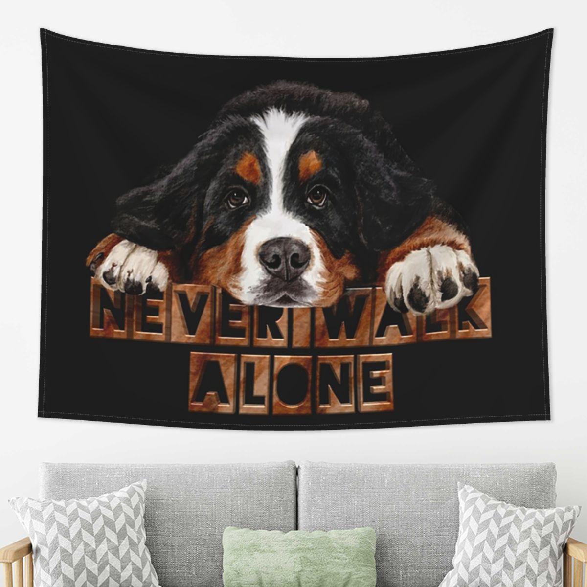 

Bernese Mountain Dog Tapestry Decor Art Aesthetic Tapestries for Living Room Bedroom Home Wall Cloth Wall Hanging 74x94cm(29x37in)