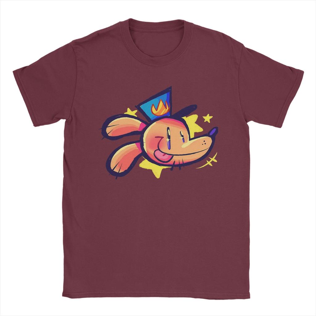 Movie Kid Adventure Animation Funny TShirt for Men Dog Man 100 Cotton Tees Round Collar Short Sleeve T Shirts Gift Clothing
